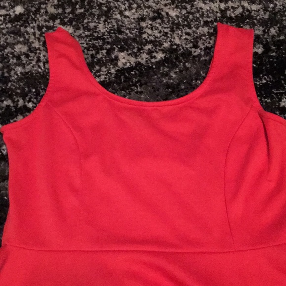 π 3/$15 Peach colored skater dress - Picture 2 of 3